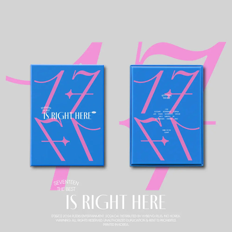 SEVENTEEN - BEST ALBUM - 17 IS RIGHT HERE (DEAR VER.)
