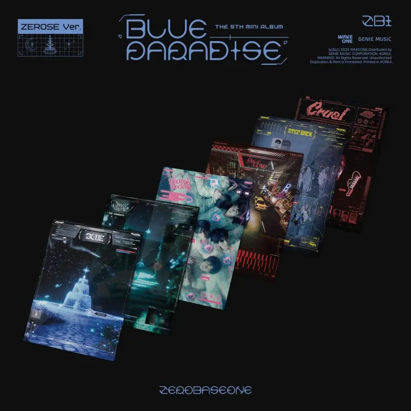 ZEROBASEONE - 5TH MINI ALBUM - BLUE PARADISE (ZEROSE VER.)