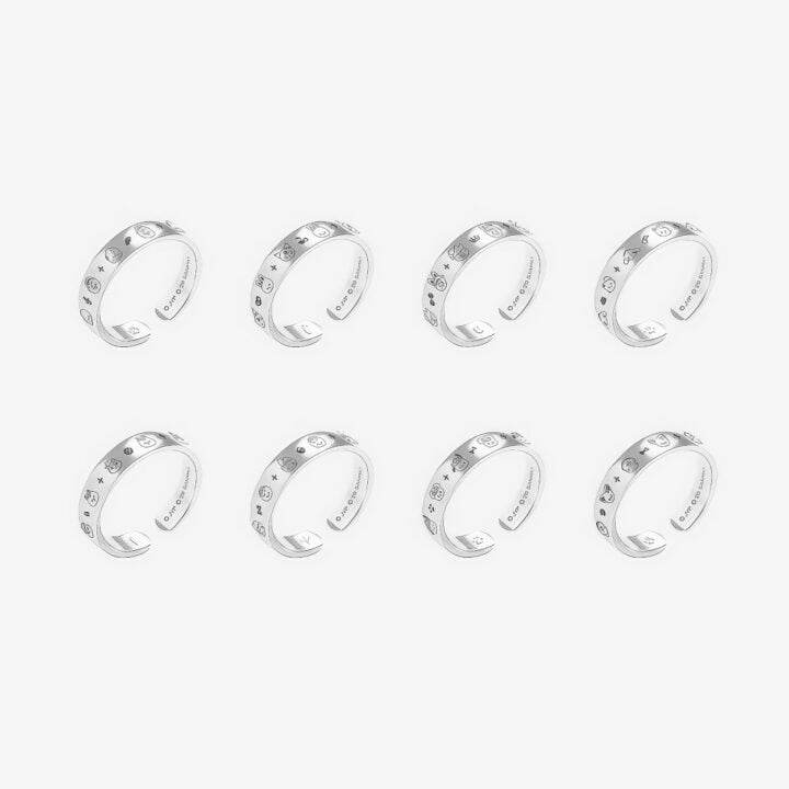 (PREORDER NOV-DEC) STRAY KIDS - SKZOO X SANRIO CHARACTERS - OFFICIAL MD  - RING