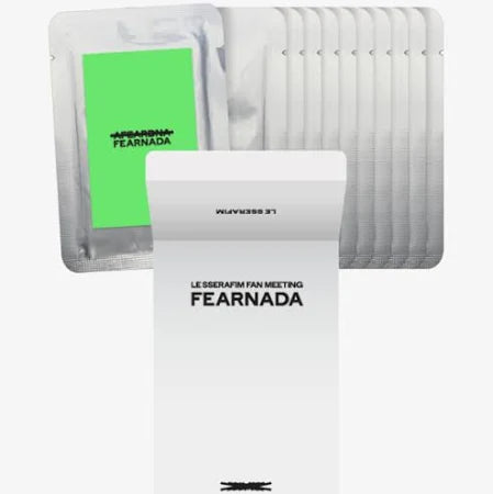 LE SSERAFIM - 2024 TOUR FEARNADA PHOTOCARD PACK