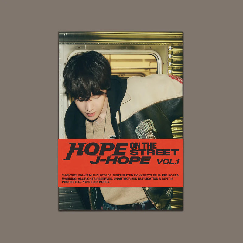 BTS - J-HOPE - SPECIAL ALBUM - HOPE ON THE STREET VOL.1 (WEVERSE ALBUM VER.)