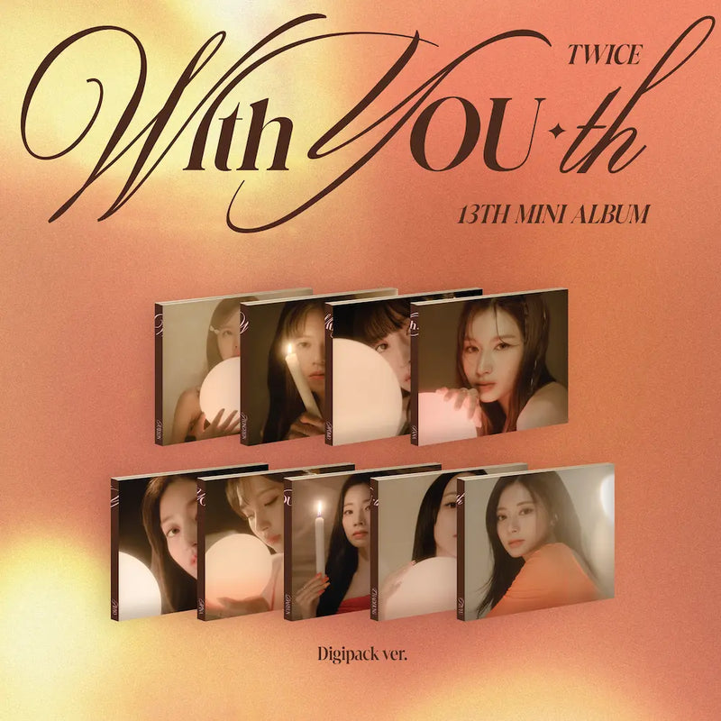 TWICE - 13TH MINI ALBUM - WITH YOU-TH (DIGIPACK VER.)