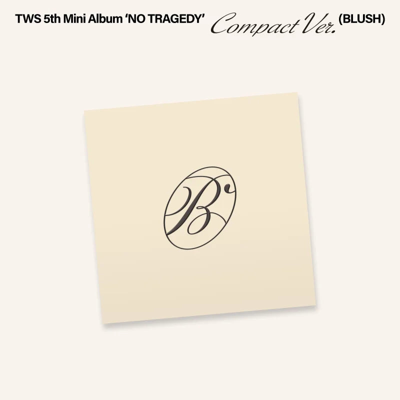 TWS - 5TH MINI ALBUM - NO TRAGEDY (COMPACT VER) (BLUSH VER.)