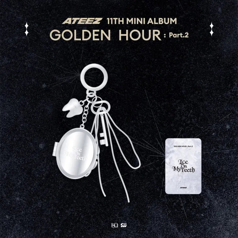 ATEEZ - GOLDEN HOUR : PART.2 POP UP OFFICIAL MD - MIRROR KEYRING