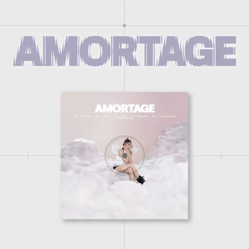 BLACKPINK - JISOO - MINI ALBUM - AMORTAGE (LP) (PINK VER.)