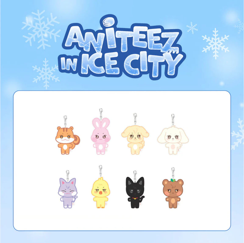 ATEEZ X ANITEEZ IN ICE CITY - OFFICIAL MD - PLUSH KEYRING