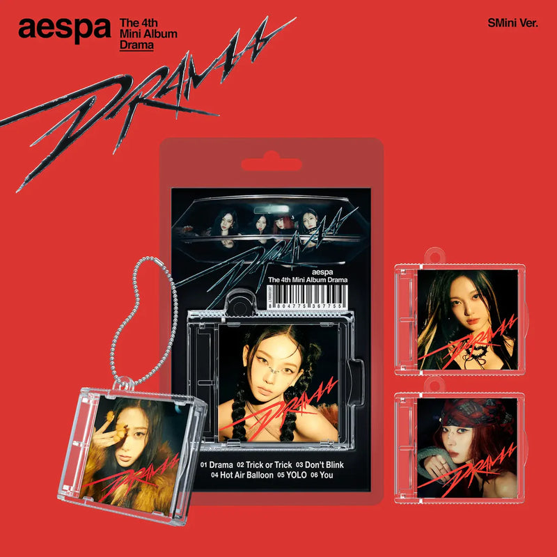 AESPA - 4TH MINI ALBUM - DRAMA (SMINI VER.)