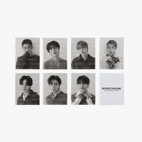 BTS - MONOCHROME MAGNET SET