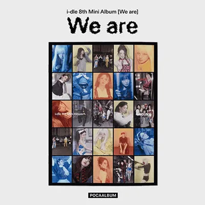 I-DLE - 8TH MINI ALBUM - WE ARE (POCA ALBUM)