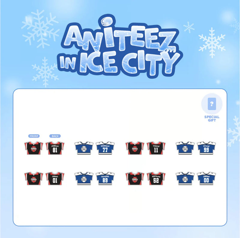 ATEEZ X ANITEEZ IN ICE CITY - OFFICIAL MD - HOCKEY UNIFORM OUTFIT