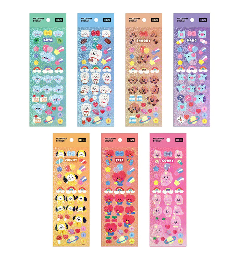 BT21 - MININI - HOLOGRAM STICKER - BABY