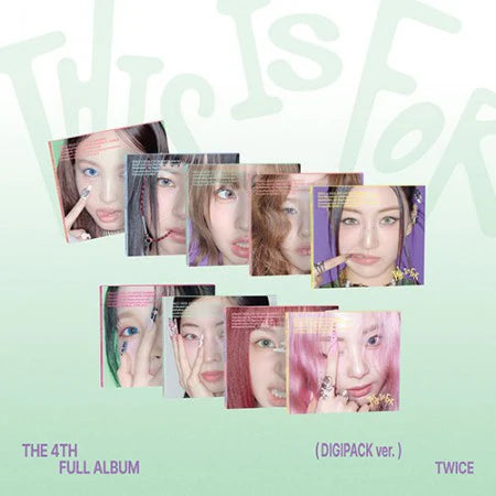 TWICE 4th Album - THIS IS FOR (DIGIPACK VER.)