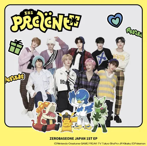 (PREORDER) ZEROBASEONE - JAPAN - 1ST EP - PREZENT (ANIME EDITION)