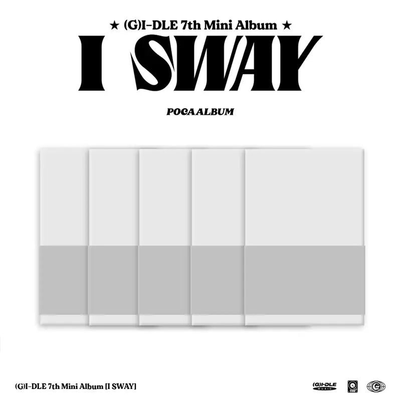 (G)I-DLE - 7TH MINI ALBUM - I SWAY (POCA ALBUM)