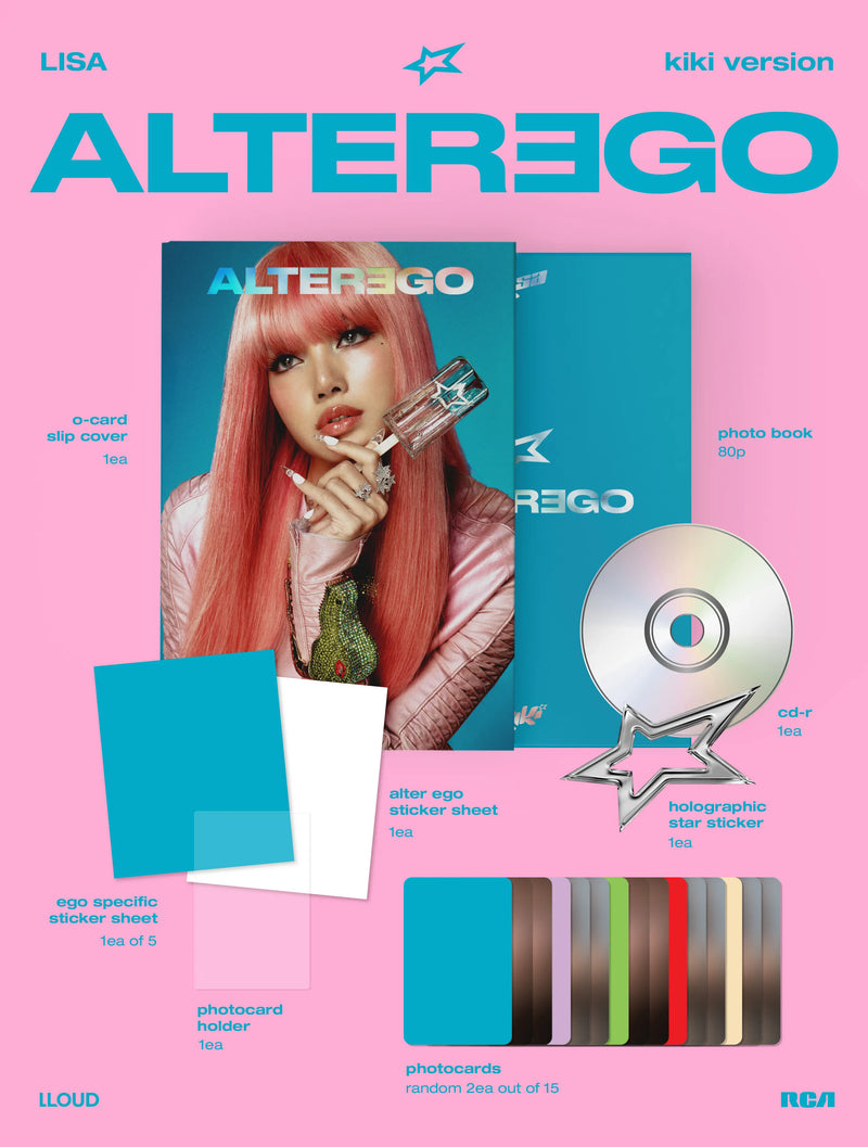 BLACKPINK - LISA - ALTER EGO (PHOTOBOOK VER.)