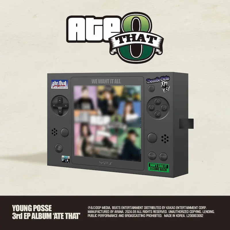 YOUNG POSSE - 3RD EP ALBUM - ATE THAT