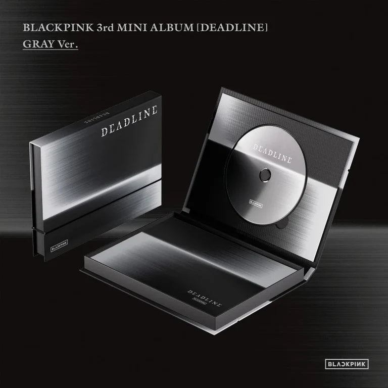 (PREORDER) BLACKPINK - 3RD MINI ALBUM - DEADLINE (GRAY VER.)