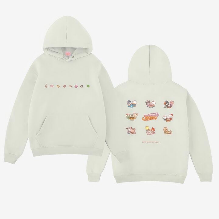 (PREORDER NOV-DEC) STRAY KIDS - SKZOO X SANRIO CHARACTERS - OFFICIAL MD  - HOODIE