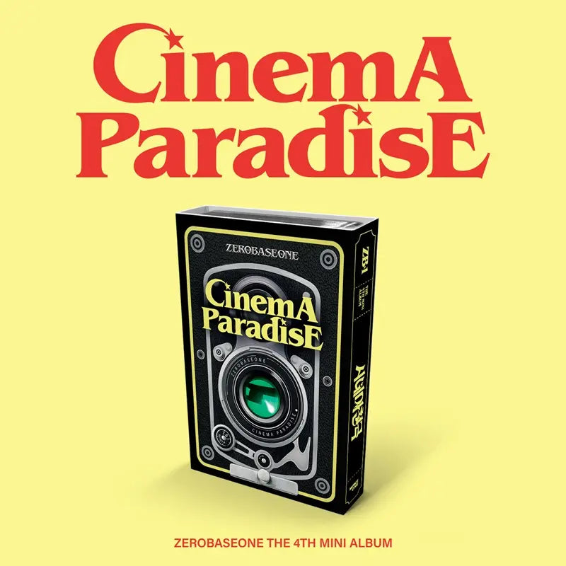 ZEROBASEONE - 4TH MINI ALBUM - CINEMA PARADISE (FILM VER.)