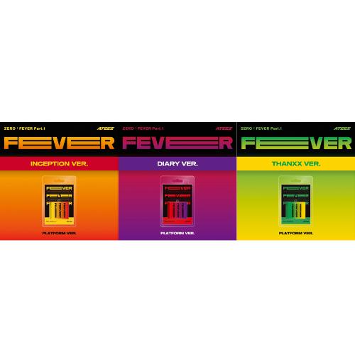 (PREORDER 4/16) ATEEZ - REPACKAGE ZERO : FEVER PART. 1 (PLATFORM VER.)