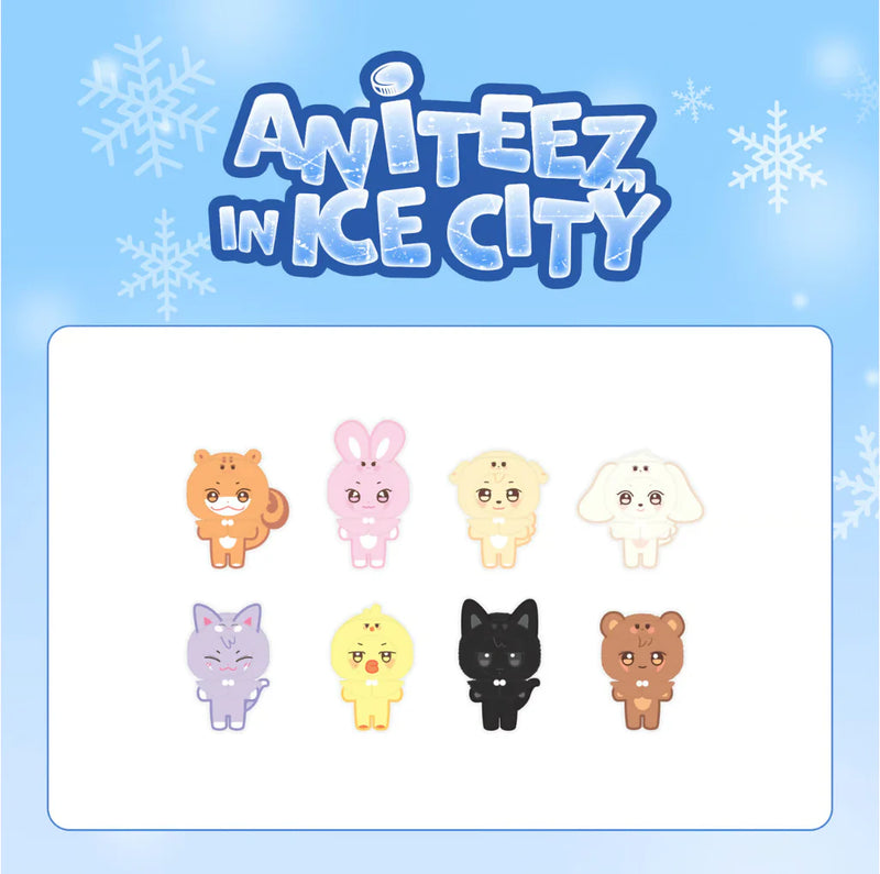 ATEEZ X ANITEEZ IN ICE CITY - OFFICIAL MD - PLUSH DOLL COVER A VER.