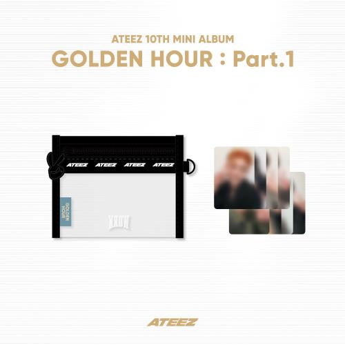 ATEEZ - OFFICIAL MD [GOLDEN HOUR : Part.1] - MINI POUCH