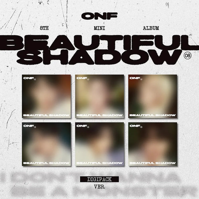 (DEAL) ONF - 8TH MINI ALBUM - BEAUTIFUL SHADOW (DIGIPACK VER.)