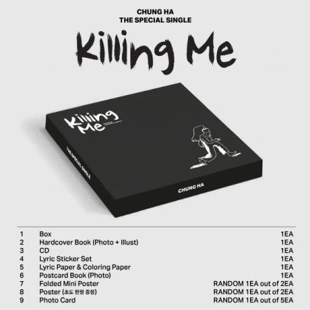 (DEAL) CHUNG HA - SPECIAL SINGLE ALBUM - KILLING ME