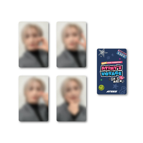 (PREORDER) ATEEZ 2025 FANMEETING ATINY’S VOYAGE - RANDOM TRADING CARD PACK