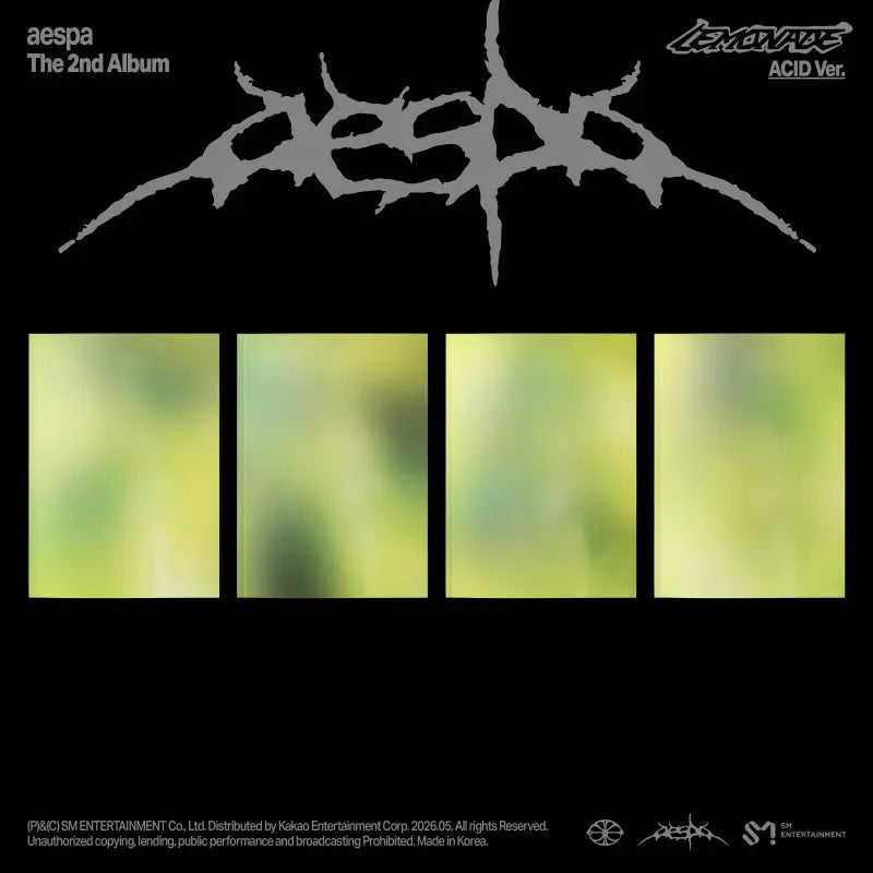 AESPA - 2ND ALBUM - LEMONADE (ACID VER.)