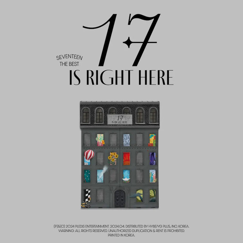 SEVENTEEN - BEST ALBUM - 17 IS RIGHT HERE