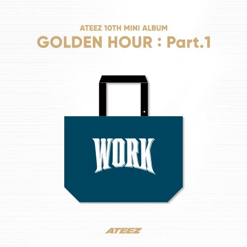 ATEEZ - OFFICIAL MD [GOLDEN HOUR : Part.1] - REUSABLE BAG