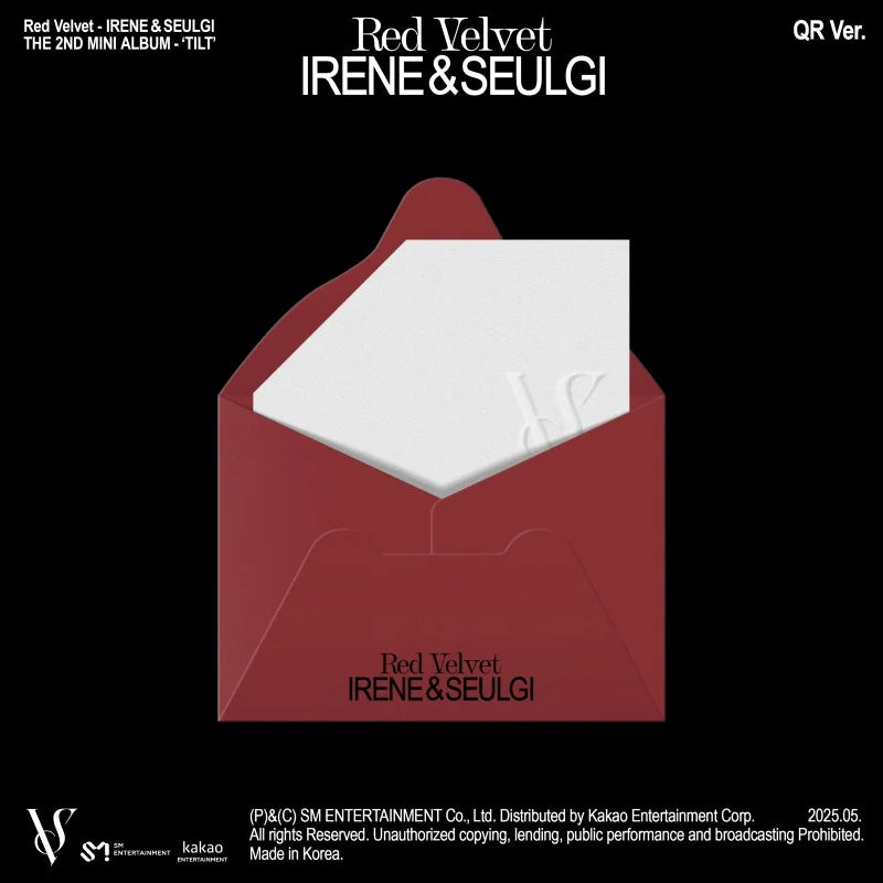 RED VELVET - IRENE & SEULGI - 2ND MINI ALBUM - TILT (QR VER.)