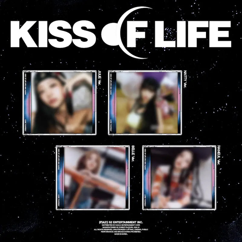 KISS OF LIFE - 3RD MINI ALBUM - LOSE YOURSELF (JEWEL CASE VER.)