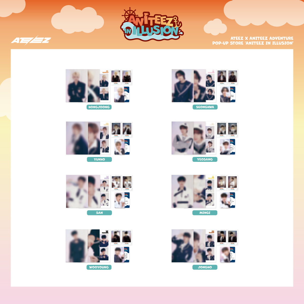 ANITEEZ - ANITEEZ IN ILLUSION - PHOTO PACKAGE — Oh Seoul Happy