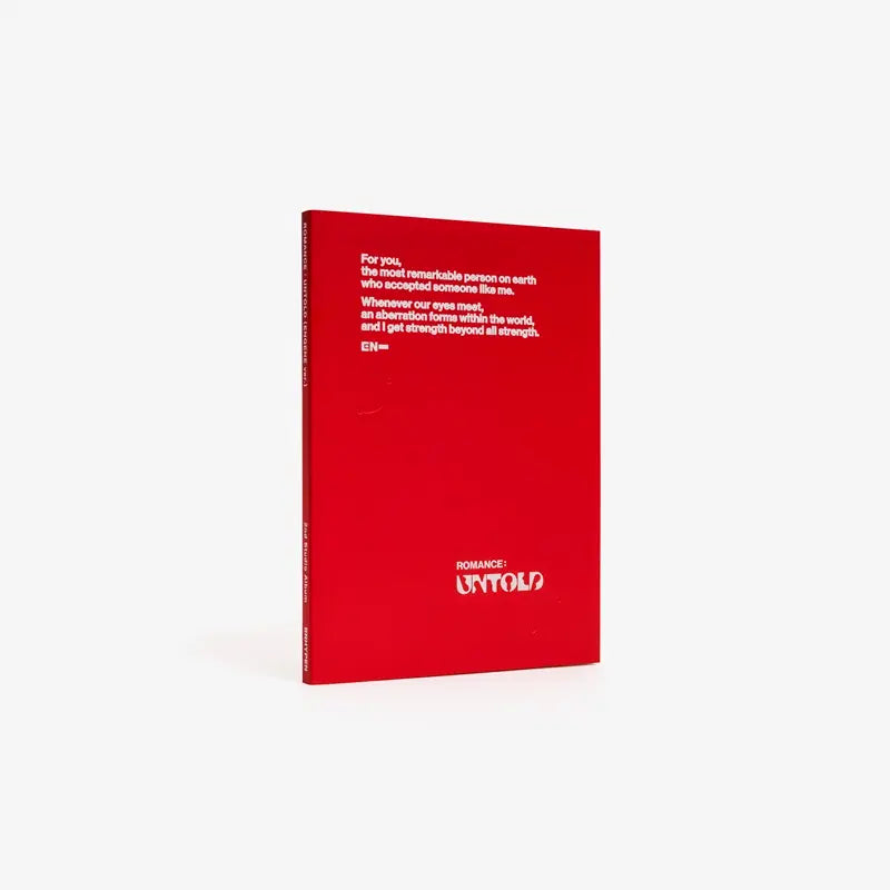 ENHYPEN - 2ND ALBUM - ROMANCE : UNTOLD (ENGENE VER.)