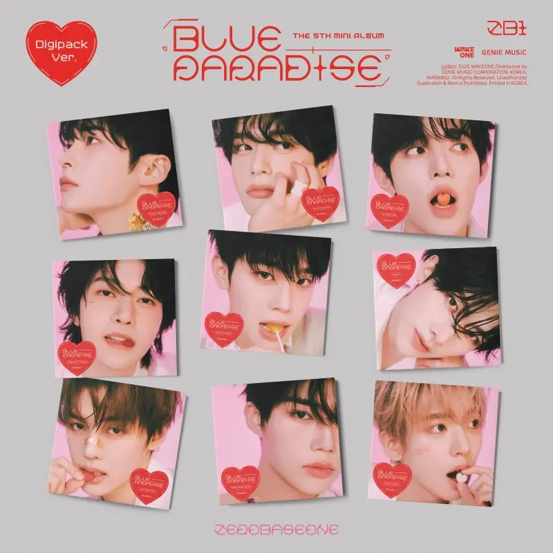 ZEROBASEONE - 5TH MINI ALBUM - BLUE PARADISE (DIGIPACK VER.)