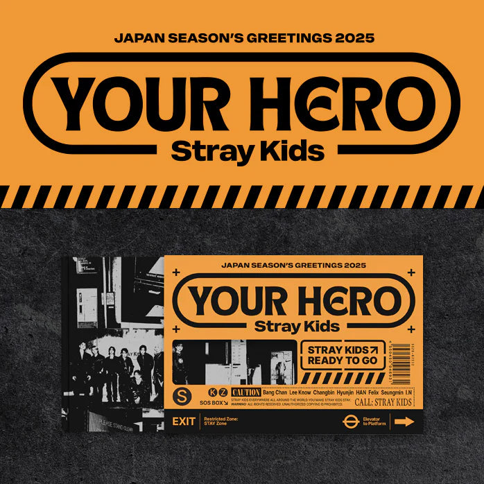 STRAY KIDS - 2025 JAPAN SEASON'S GREETINGS - YOUR HERO