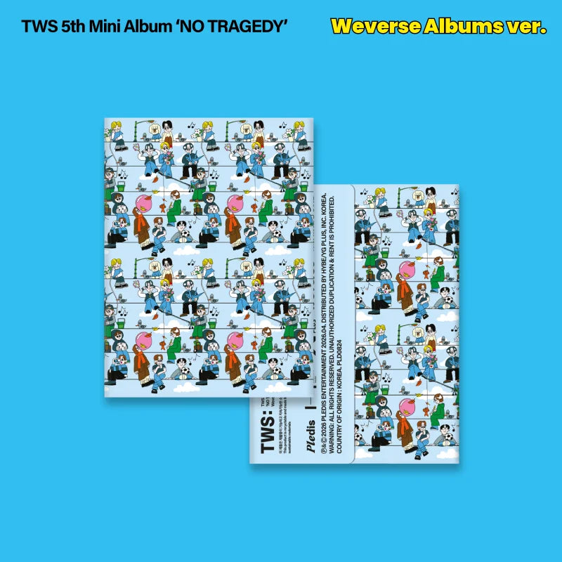 TWS - 5TH MINI ALBUM - NO TRAGEDY (WEVERSE ALBUM VER.)