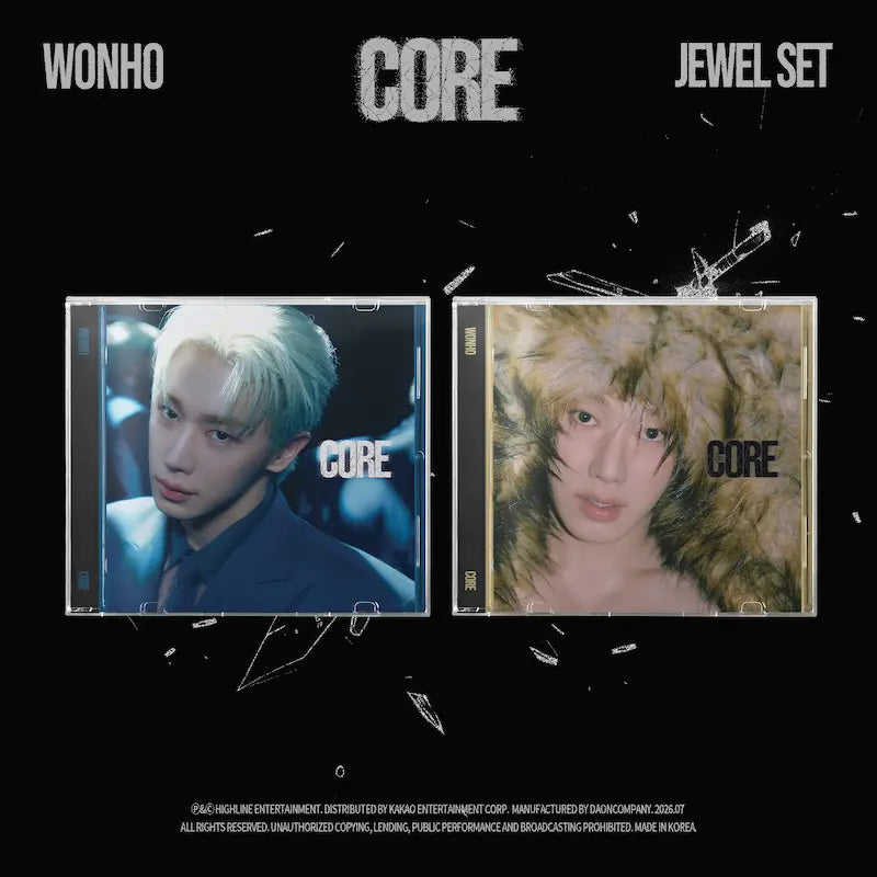 PREORDER) WONHO - EP ALBUM - CORE (JEWEL VER.) — Oh Seoul Happy