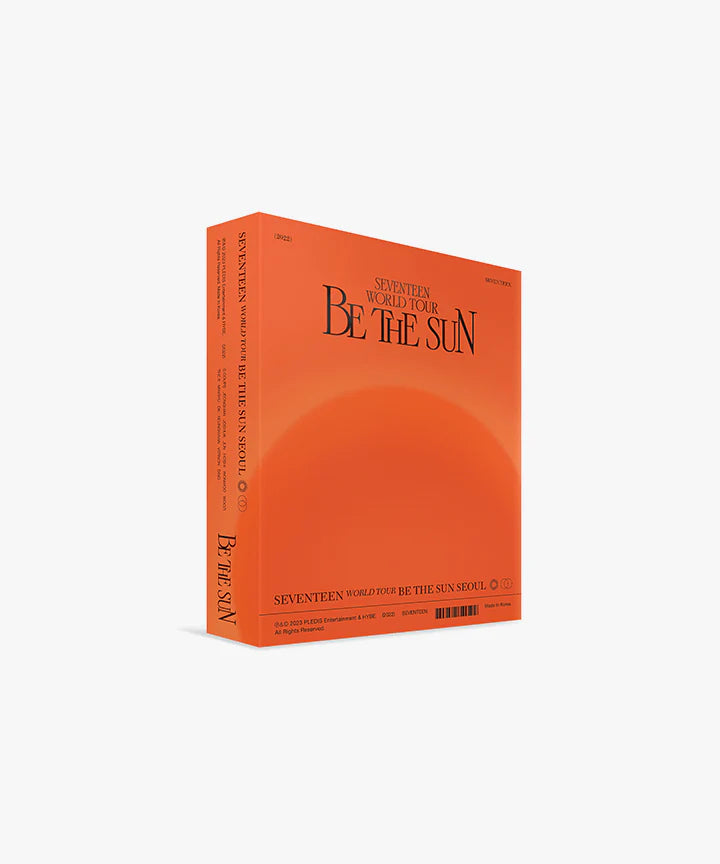 SEVENTEEN - WORLD TOUR (BE THE SUN) SEOUL - DVD — Oh Seoul Happy SEVENTEEN - WORLD TOUR (BE THE SUN) SEOUL - DVD — Oh Seoul Happy