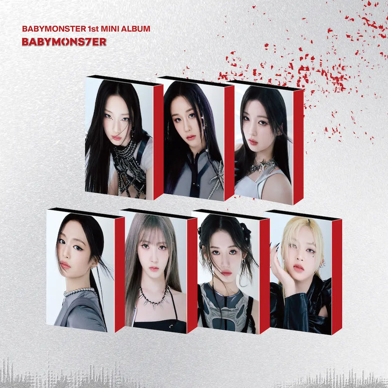 BABYMONSTER - 1ST MINI ALBUM - BABYMONS7ER (YG TAG ALBUM VER.)