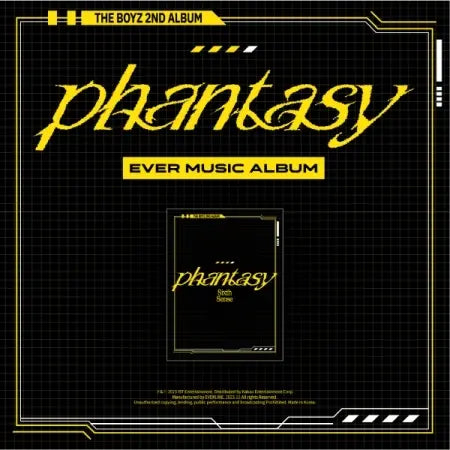 THE BOYZ - 2ND ALBUM PART. 2 - PHANTASY_PT.2 SIXTH SENSE (EVER MUSIC ALBUM)