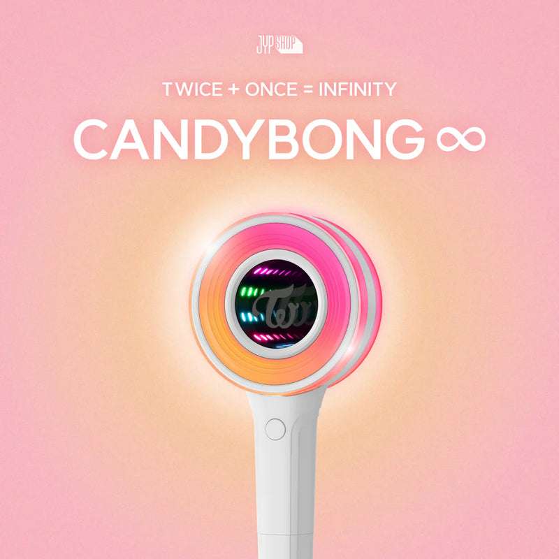 (PREORDER ETA 1/1) TWICE - OFFICIAL LIGHT STICK VER. 3 - CANDYBONG INFINITY