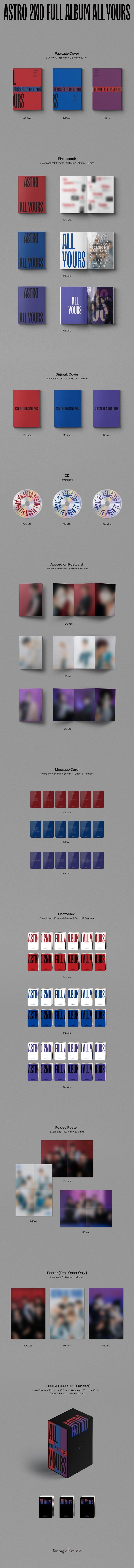 ASTRO - 2ND ALBUM - ALL YOURS