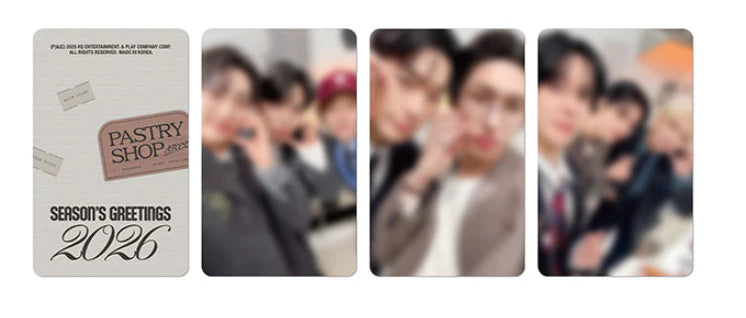 ATEEZ - 2026 SEASON'S GREETINGS - PASTRY SHOP — Oh Seoul Happy