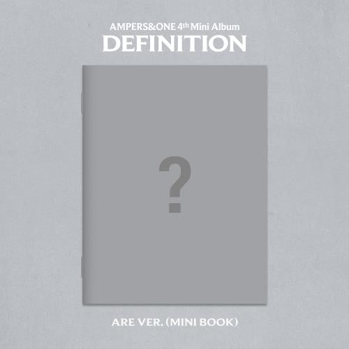 (PREORDER) AMPERS&ONE - 4TH MINI ALBUM - DEFINITION (ARE VER.)