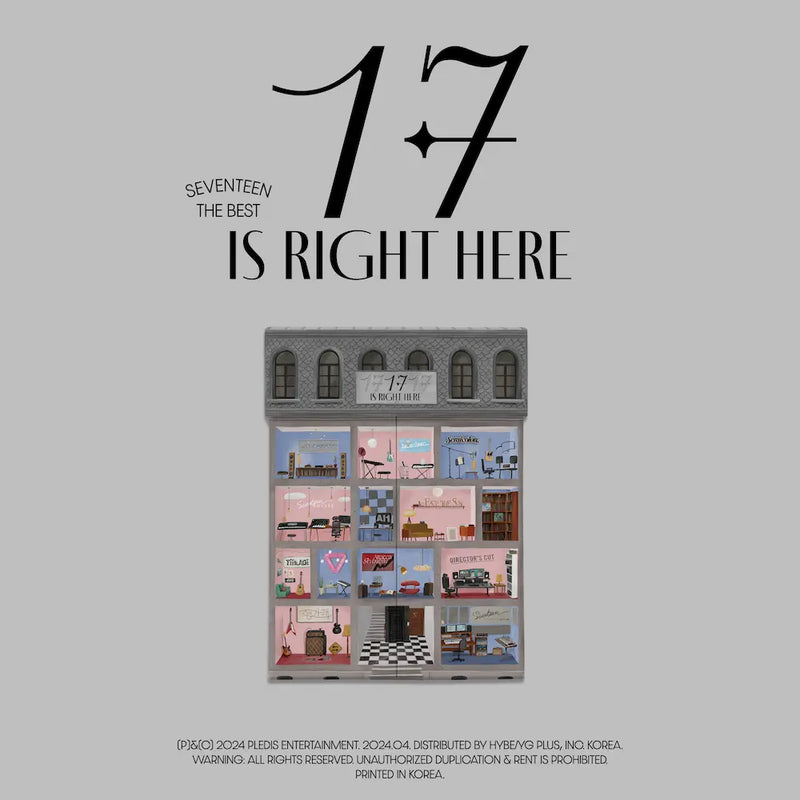 SEVENTEEN - BEST ALBUM - 17 IS RIGHT HERE