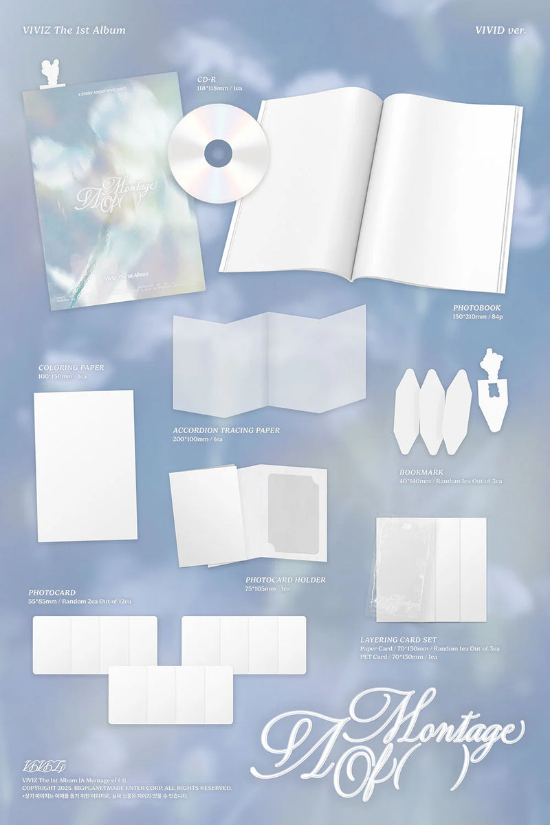 VIVIZ - 1ST ALBUM - [A MONTAGE OF ()]