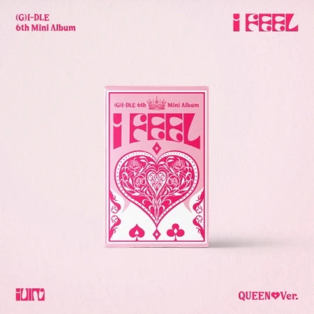 (G)I-DLE - 6TH MINI ALBUM - I FEEL - Oh Seoul Happy QUEEN Albums